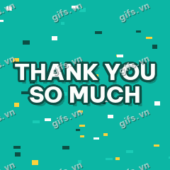THANK YOU SO MUCH GIF
