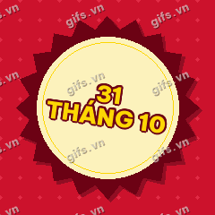31 THÁNG 10 GIF