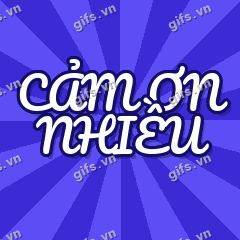CẢM ƠN NHIỀU GIF